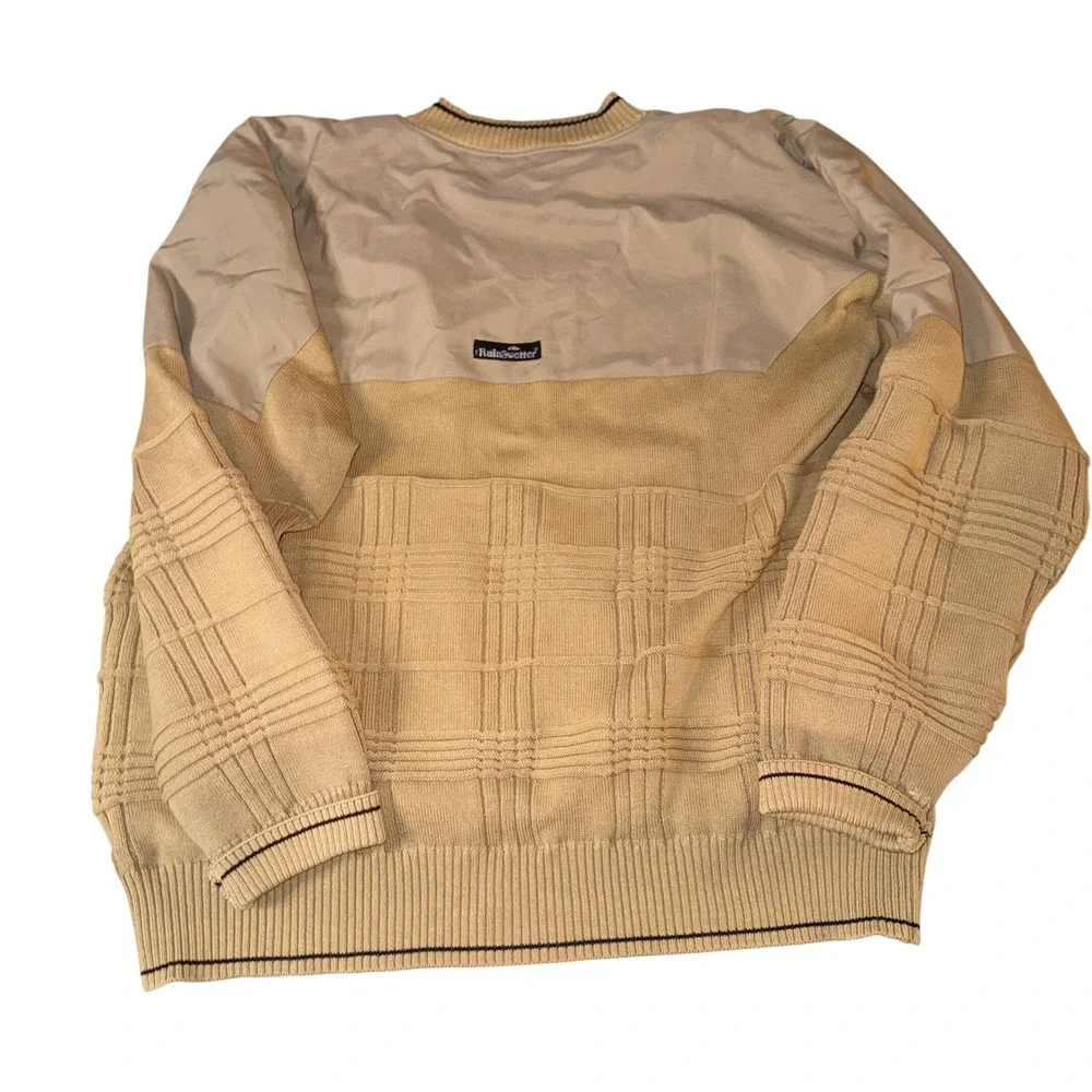 Vintage WeatherBoss Rainswetter Large Water Repellent Windproof Pullover Sweater